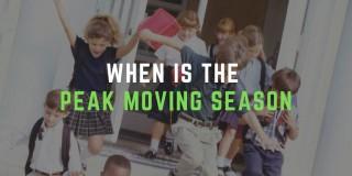When is the 2024 Peak Moving Season?