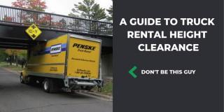 What is the Height Clearance of a Rental Truck?