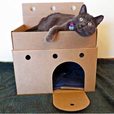 Cat Litter Box Castle